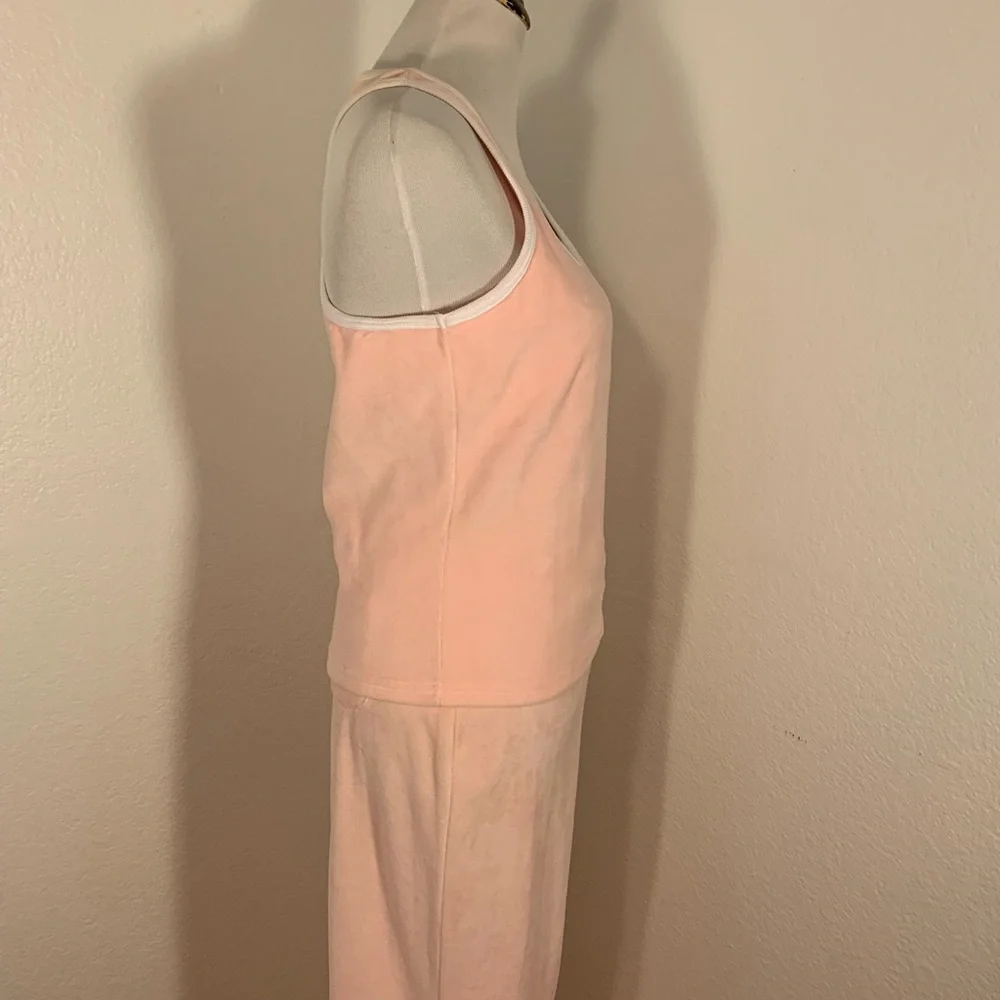 NWT Gloria Vanderbilt Sport Peach Terry Top and Pants - Picture 11 of 12